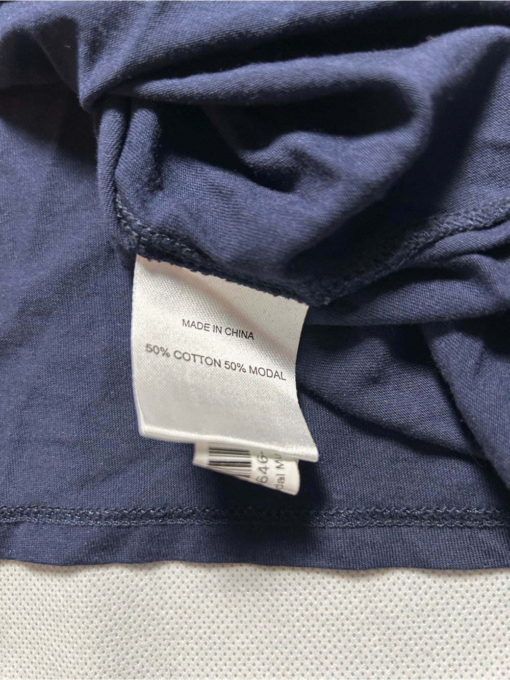 Quince navy tank top size XL - Picture 3 of 4